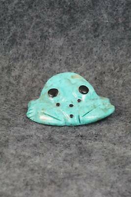 Frog Zuni Fetish Carving - Reynold Lunasee