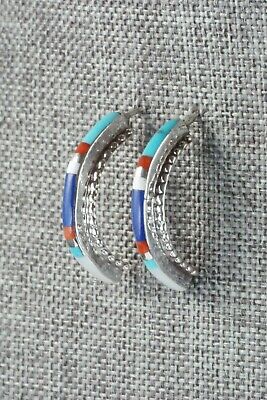 Multi Stone & Sterling Silver Earrings - Gina Dosedo
