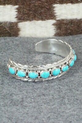 Turquoise and Sterling Silver Bracelet - Anthony Brown
