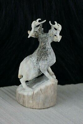 Deer Zuni Fetish Carving - Lewis Malie Jr - High Lonesome Trading