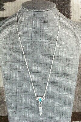 Turquoise & Sterling Silver Necklace - Sharon McCarthy