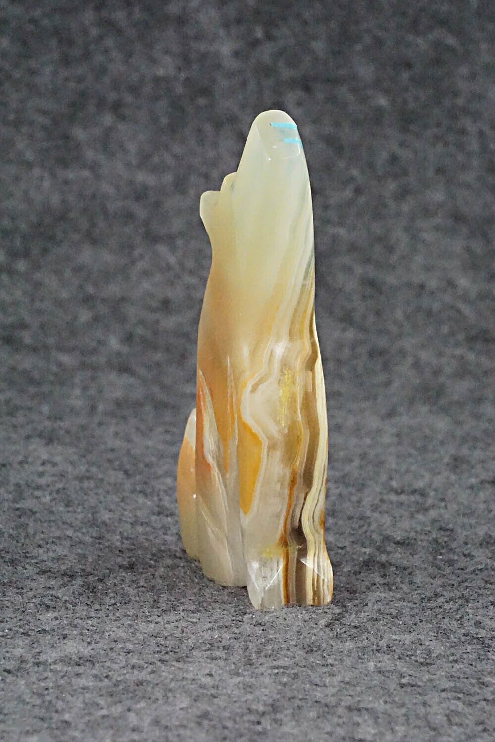 Coyote Zuni Fetish Carving - Rodney Laiwakete