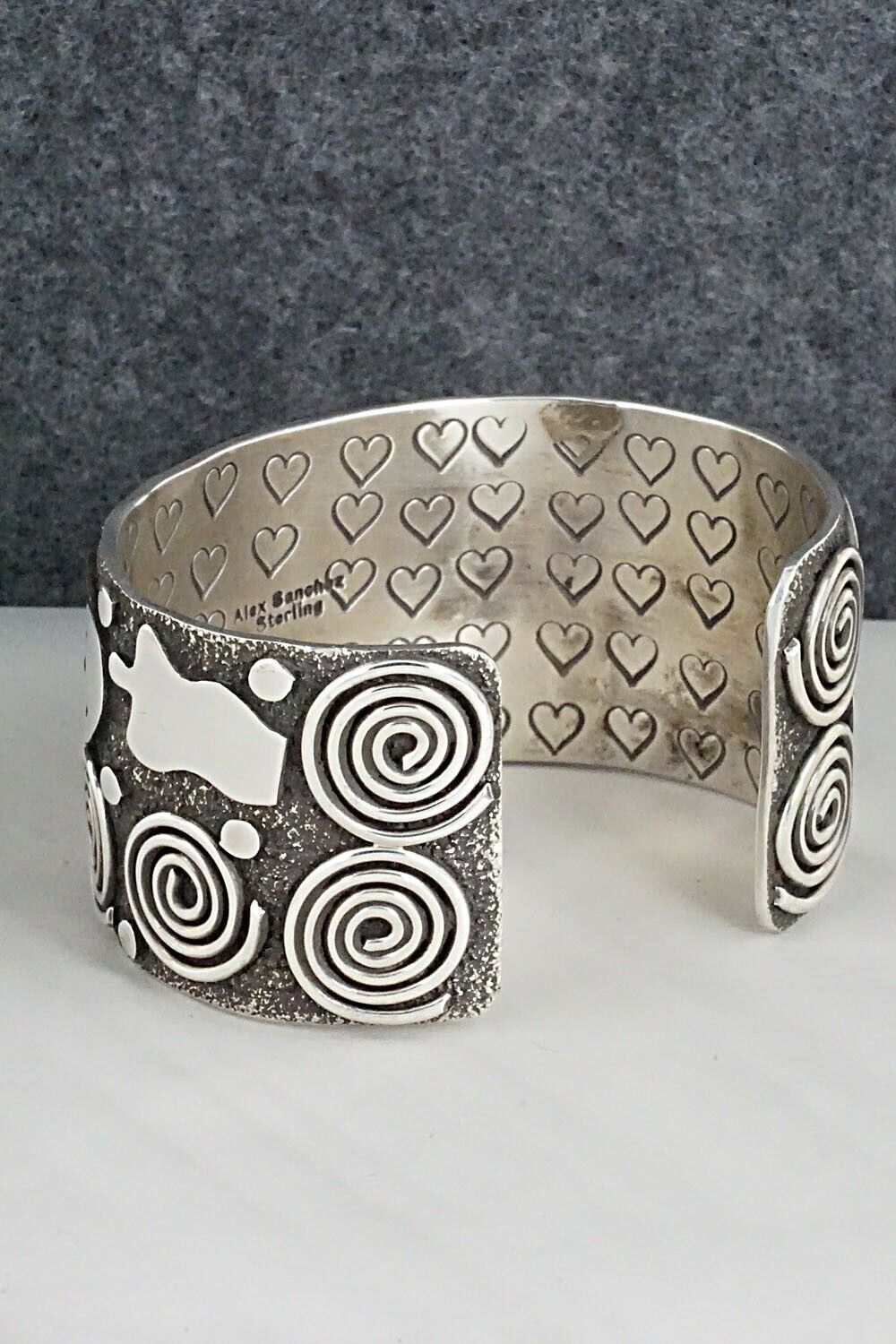 Turquoise & Sterling Silver Bracelet - Alex Sanchez