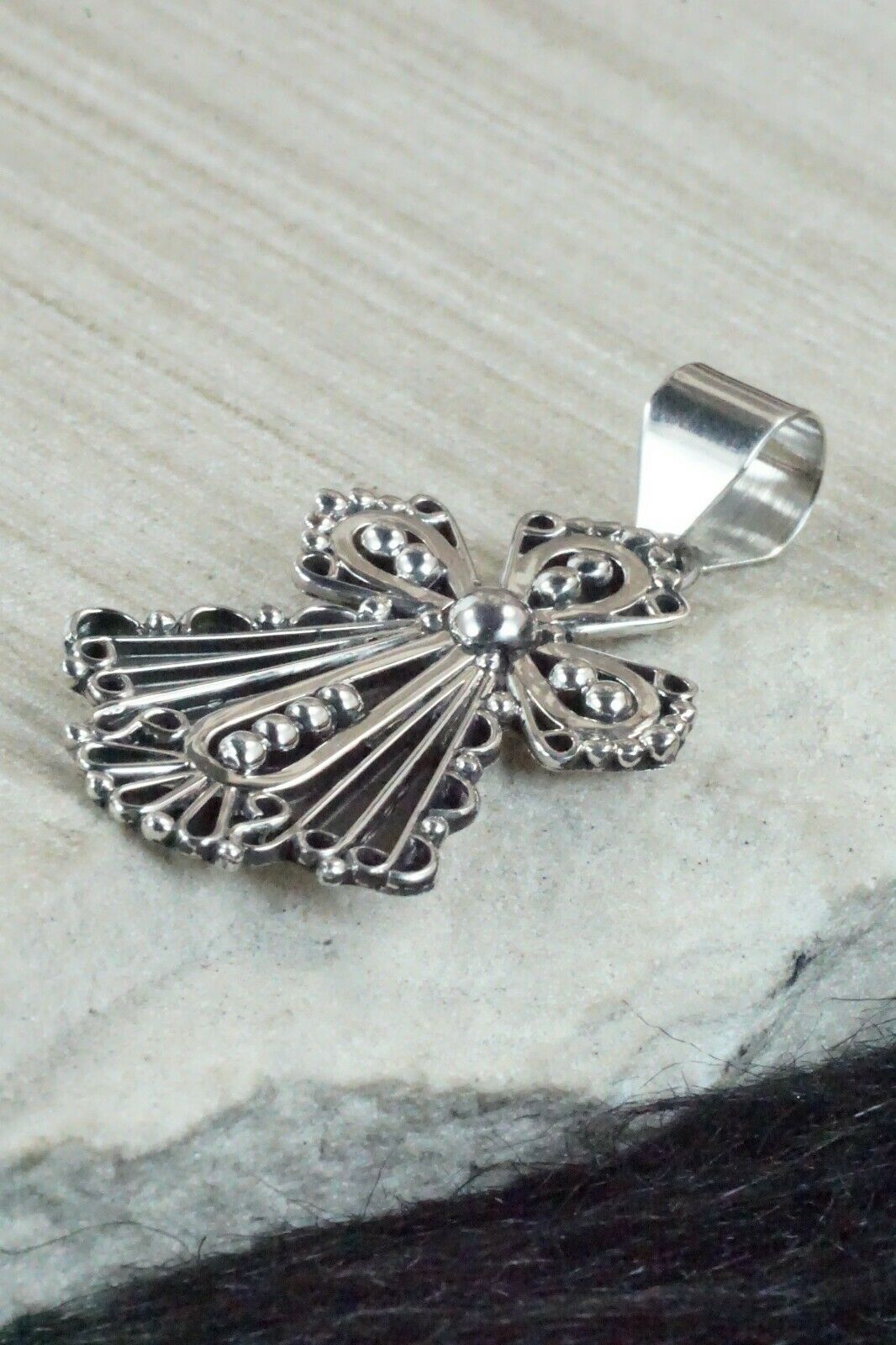 Sterling Silver Pendant - Lorena Nez