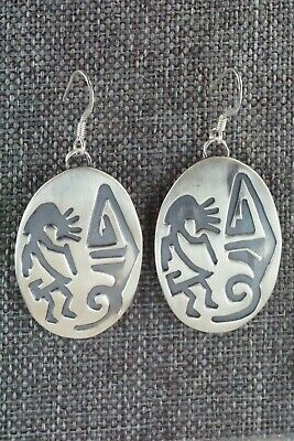 Navajo Sterling Silver Earrings - Charlie Yazzie