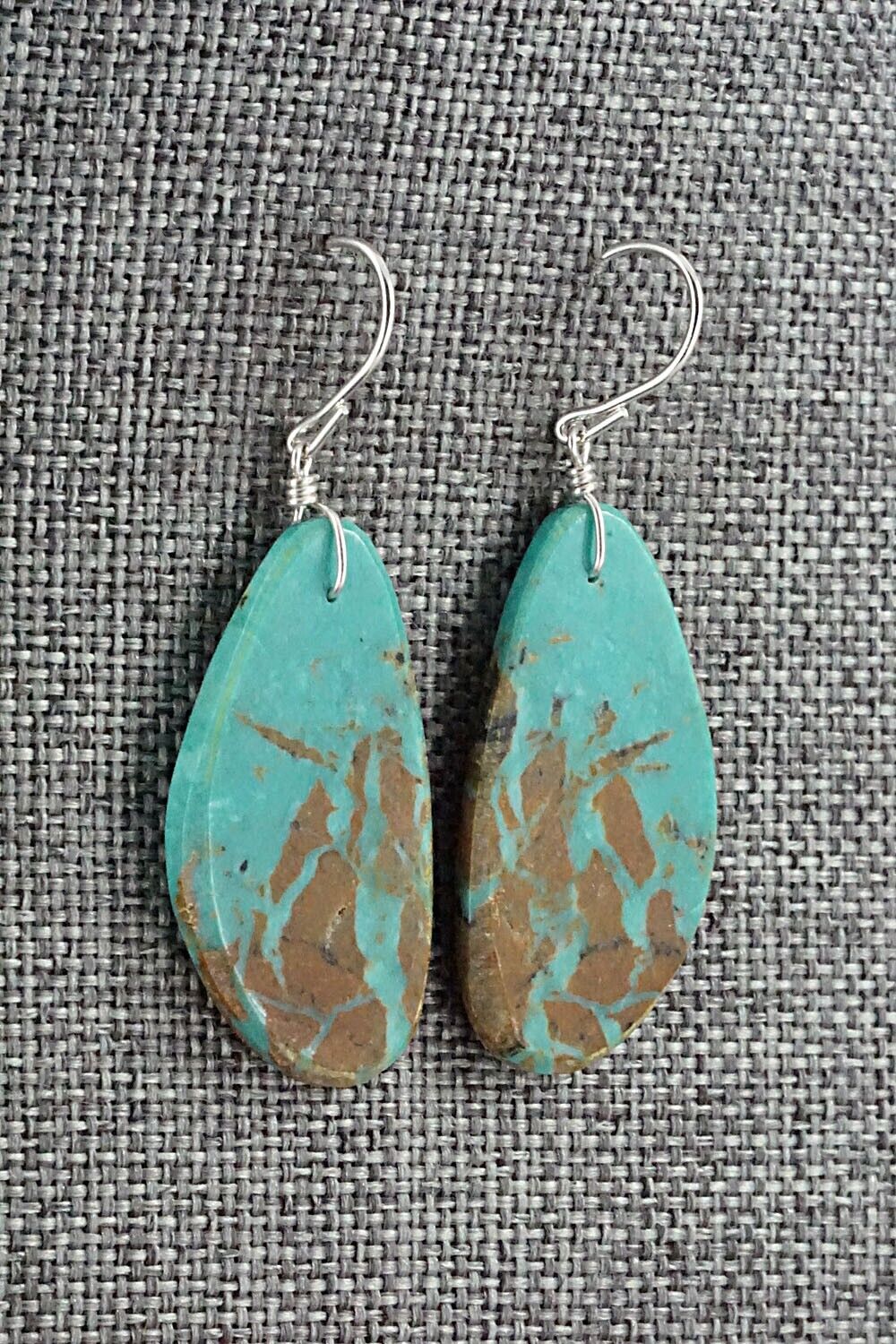 Turquoise & Sterling Silver Earrings - Sharon Abeyta