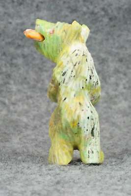 Bear Zuni Fetish Carving - Andres Quandelacy