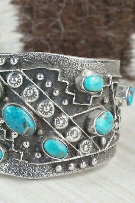 Turquoise & Sterling Silver Bracelet - Delbert Arviso