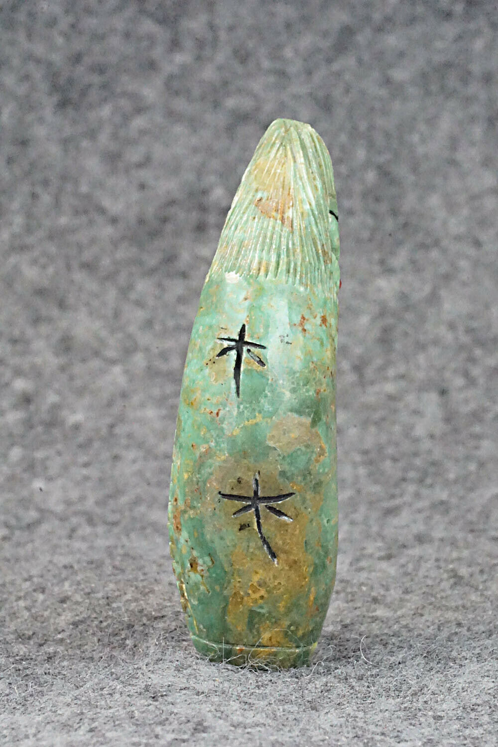 Corn Maiden Zuni Fetish Carving - Sandra Quandelacy