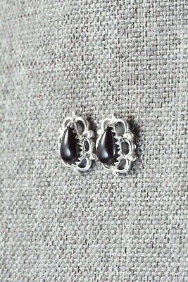 Onyx & Sterling Silver Earrings - Letricia Largo