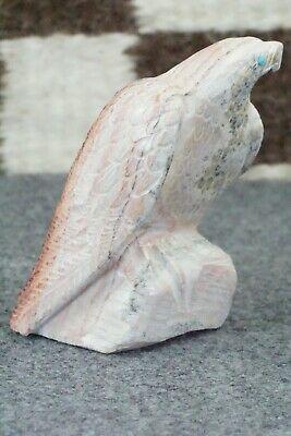 Eagle Zuni Fetish Carving - Derrick Kaamasee - High Lonesome Trading