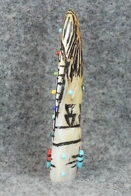 Corn Maiden Zuni Fetish Carving - Jared Amesoli