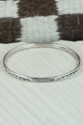 Sterling Silver Bangle - Elaine Tahe