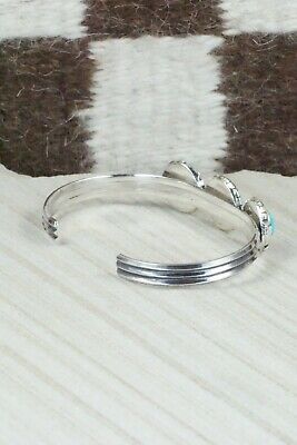 Turquoise & Sterling Silver Bracelet - Amos Begay