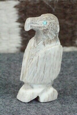 Eagle Zuni Fetish Carving - Allison White