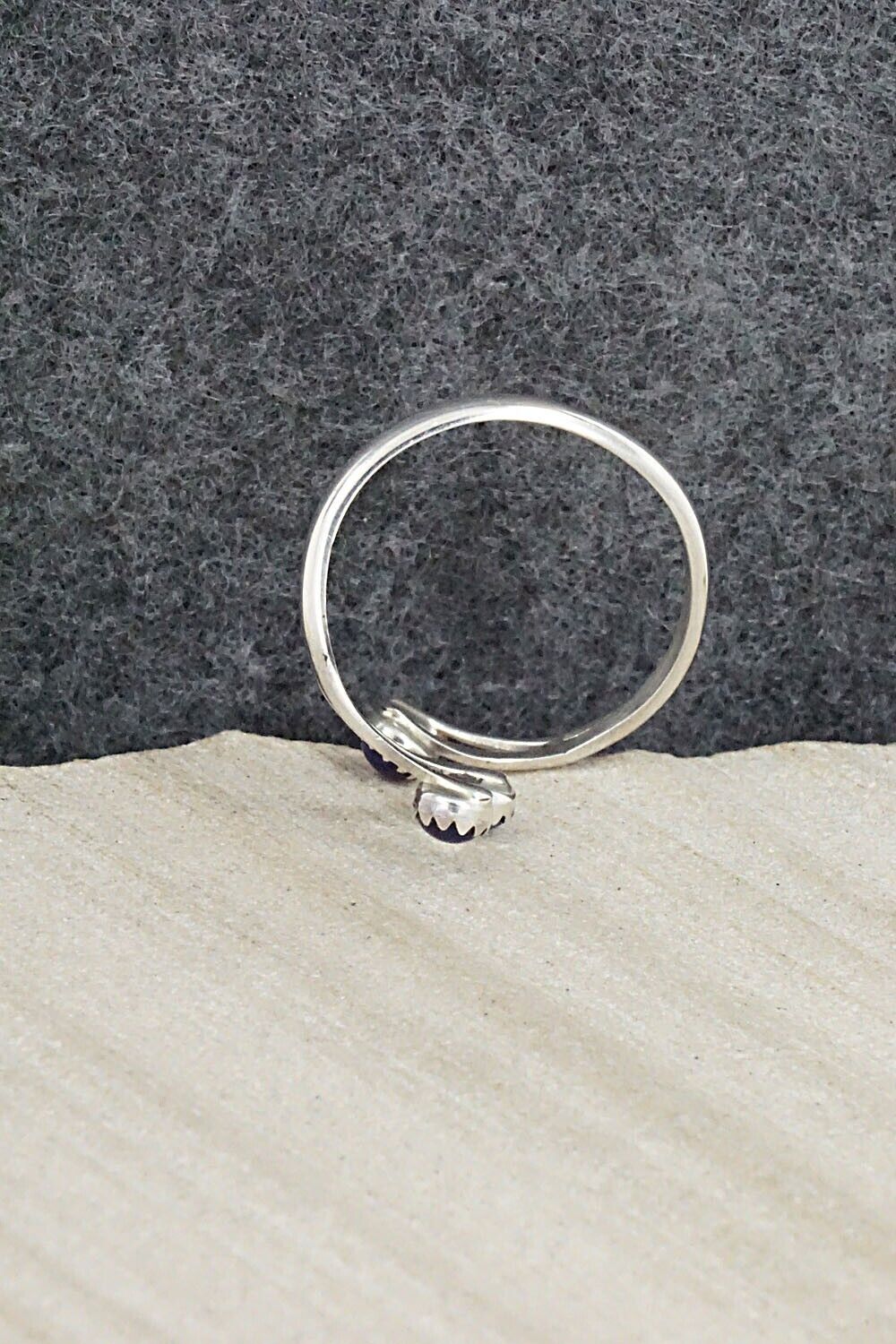 Lapis & Sterling Silver Ring - Harris Largo - Size 8.5