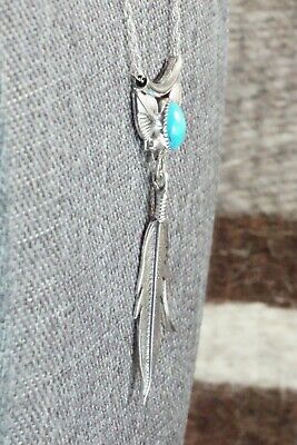 Turquoise & Sterling Silver Necklace - Sharon McCarthy