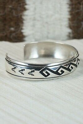 Navajo Sterling Silver Bracelet - Richard Singer