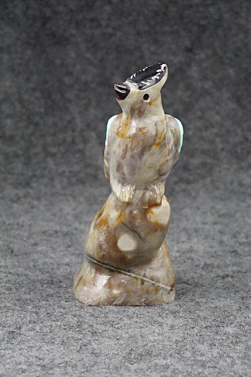Bird Zuni Fetish Carving - Freddie Leekya