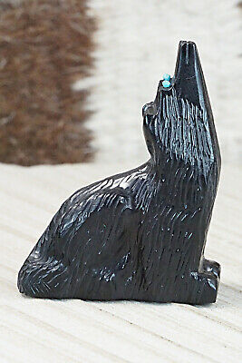 Wolf Zuni Fetish Carving - Mike Tucson