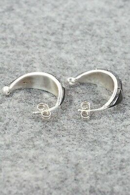Jet & Sterling Silver Earrings - Val Laate