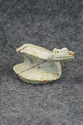 Rattlesnake Fetish Carving - Ben Kamaasee