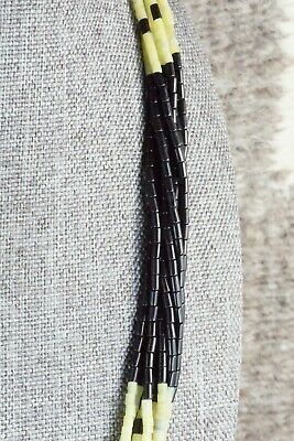 Shell, Jet & Sterling Silver Necklace - Ramona Bird