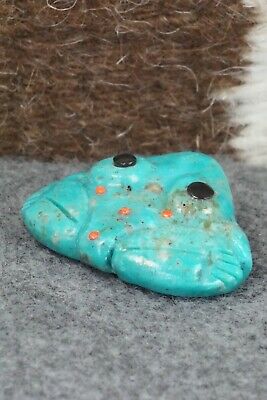 Frog Zuni Fetish Carving - Reynold Lunasee