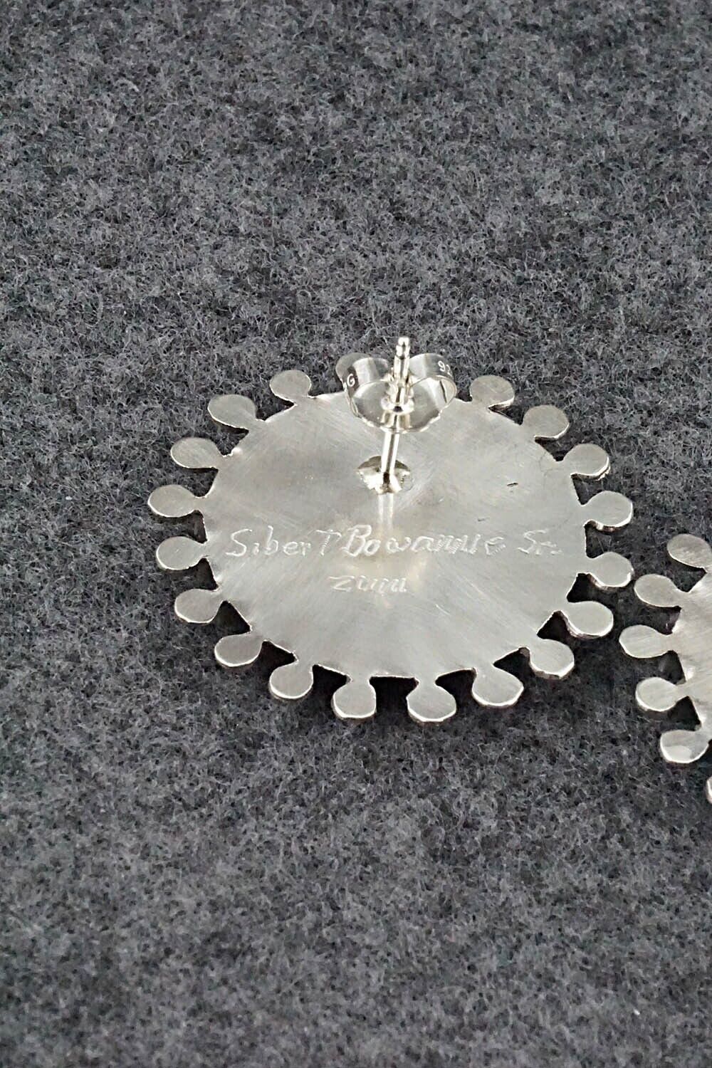 Turquoise & Sterling Silver Squash Blossom Set - Sibert Bowannie Sr.