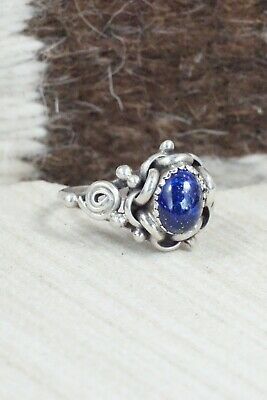 Lapis & Sterling Silver Ring - Maritta Martinez - Size 7