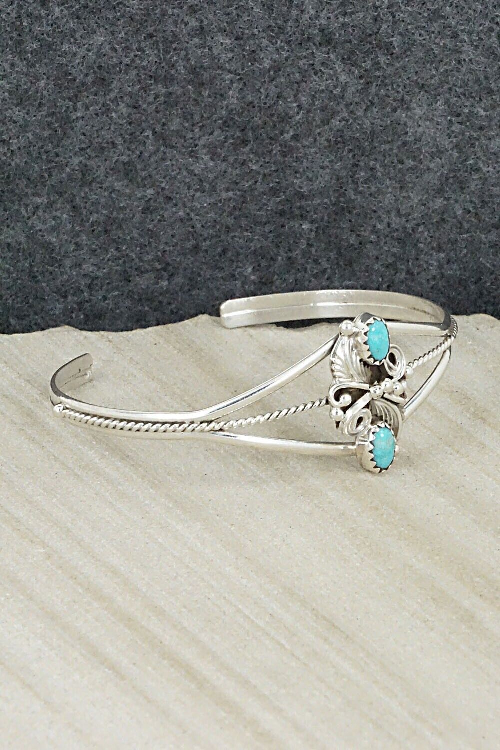 Turquoise & Sterling Silver Bracelet - William Begay