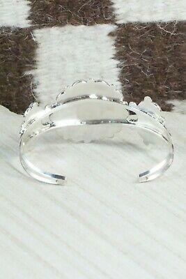 Turquoise & Sterling Silver Bracelet - Delbert Booqua - High Lonesome Trading