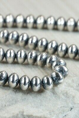 Navajo Sterling Silver Pearl Necklace - Jan Mariano