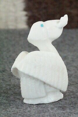 Pelican Zuni Fetish Carving - Derrick Kaamasee