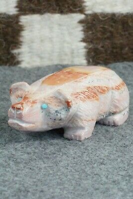 Badger Zuni Fetish Carving - Derrick Kaamasee