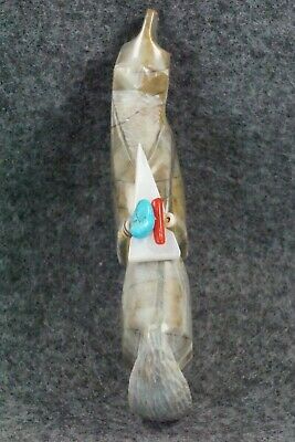 Wolf Zuni Fetish Carving - Stewart Alanzo