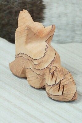 Wolf Zuni Fetish Carving - Brandon Phillips
