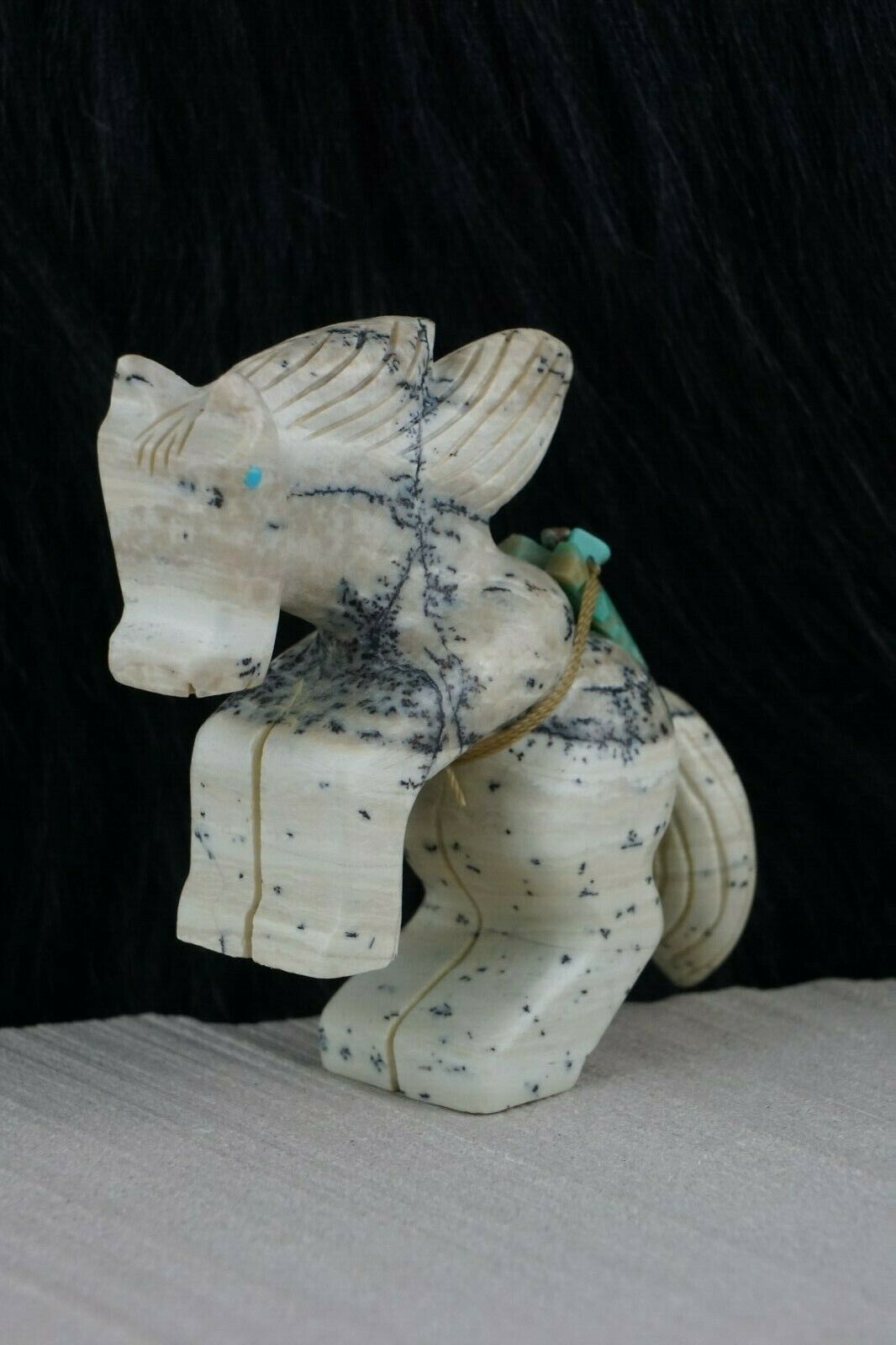 Horse Zuni Fetish Carving - Douglas Martza - High Lonesome Trading