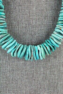 Turquoise & Sterling Silver Necklace - Louise Joe - High Lonesome Trading