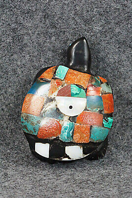 Turtle Zuni Fetish Carving - Justin Red Elk