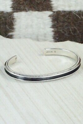 Sterling Silver Bracelet - Darrel Yazzie
