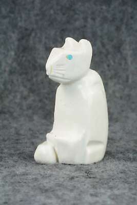 Mountain Lion Zuni Fetish Carving - Gilbert Lonjose