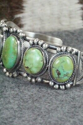 Turquoise & Sterling Silver Bracelet - Thomas Yazzie