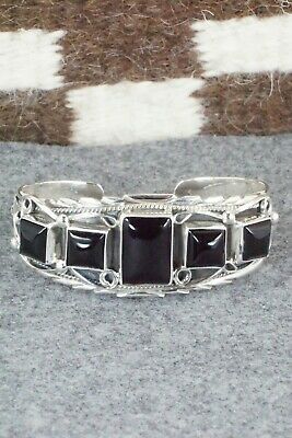 Onyx & Sterling Silver Bracelet - Davey Morgan