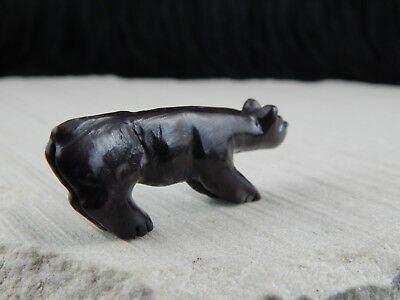 Bear Zuni Fetish Carving - Andres Quandelacy - High Lonesome Trading