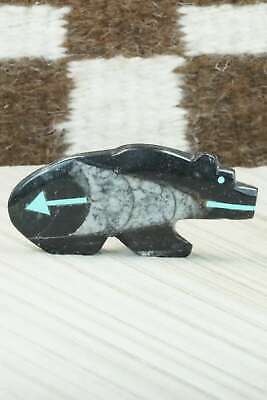 Bear Zuni Fetish Carving - Bernard Laiwakete
