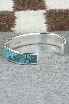 Turquoise & Sterling Silver Bracelet - Larry Loretto