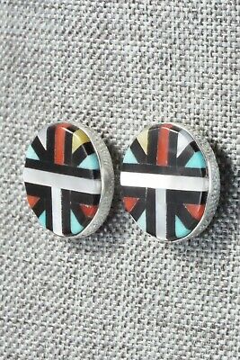 Multi Stone & Sterling Silver Earrings - Yelmo Natachu