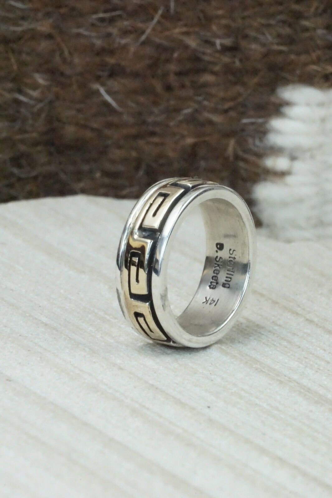 Sterling Silver Ring - David Skeets - Size 6