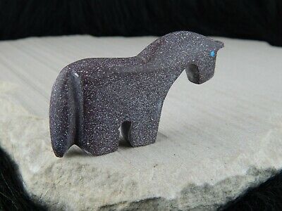 Horse - Zuni Fetish - Bernard Laiwakete - Zuni Horse Carving - Native American - High Lonesome Trading
